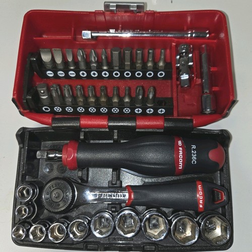 Facom rnano socket set - rnano, 38