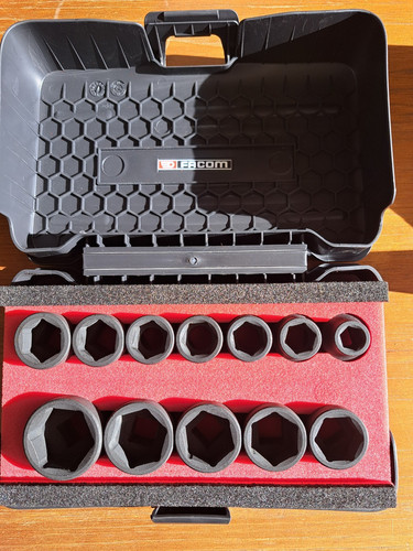 Facom 12pc drive impact - facom, 1/2"