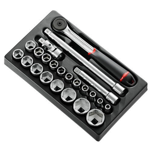 Facom socket set 23 - set, piece