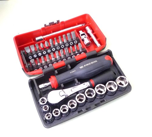 Facom rnano socket set - rnano, 38